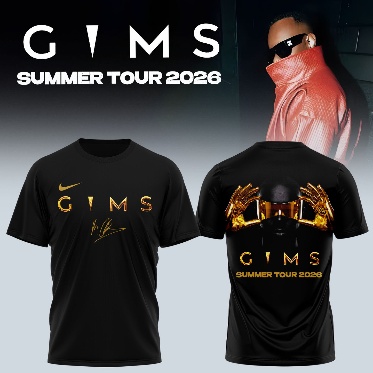GIMS Summer Tour 2026 Limited Edition Signature – T-shirt