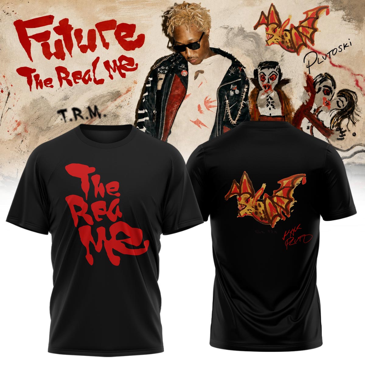 Future ” THE REAL ME ” Signature Limited Edition – T-shirt