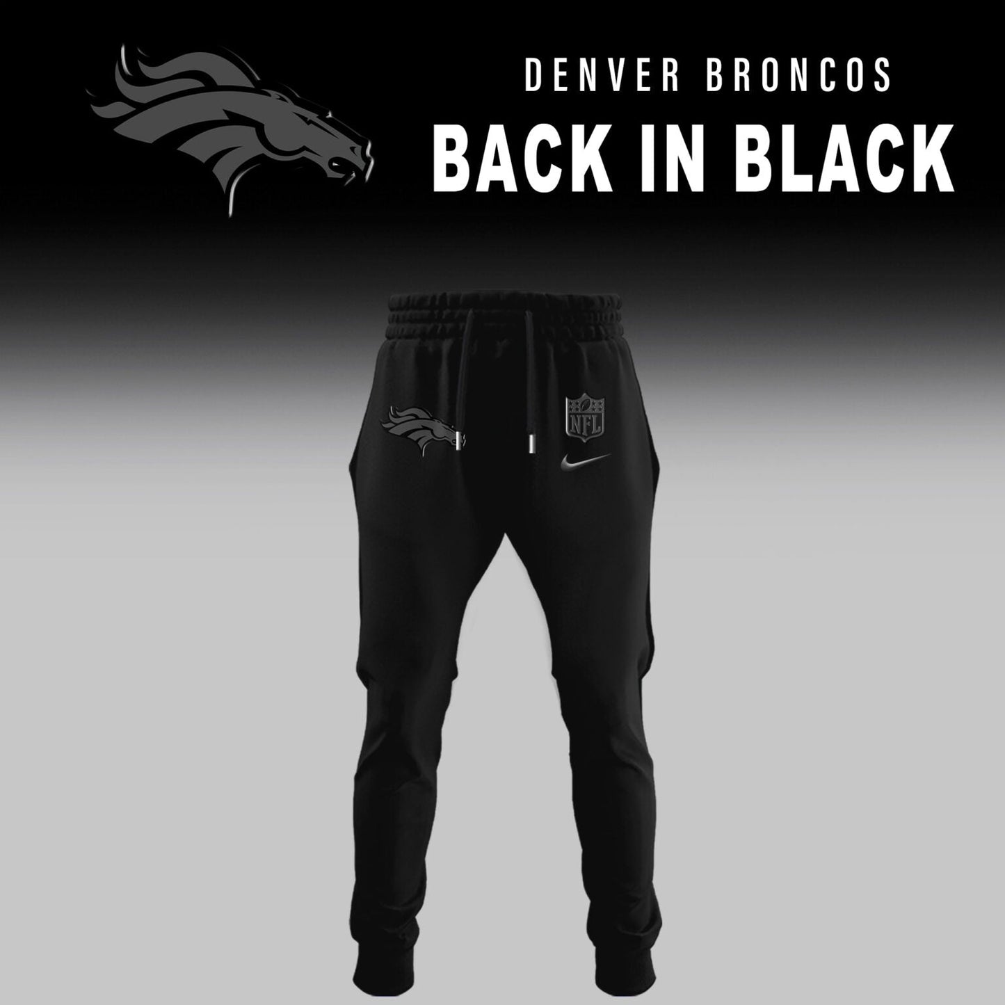 Denver Broncos 2026 Back In Black Limited Edition Sweatshirt