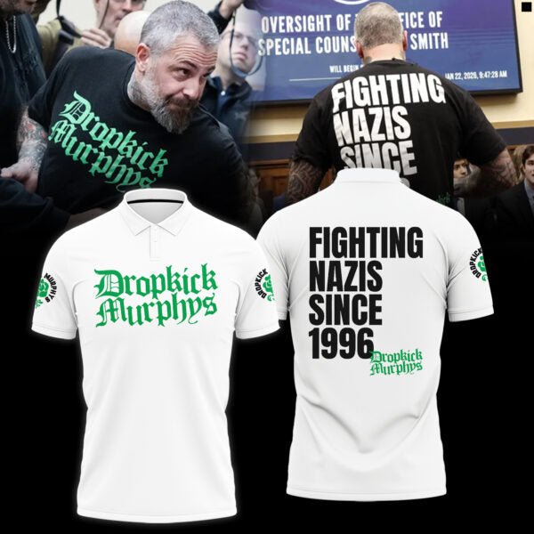 Dropkick Murphys 2026 Limited Edition White Polo