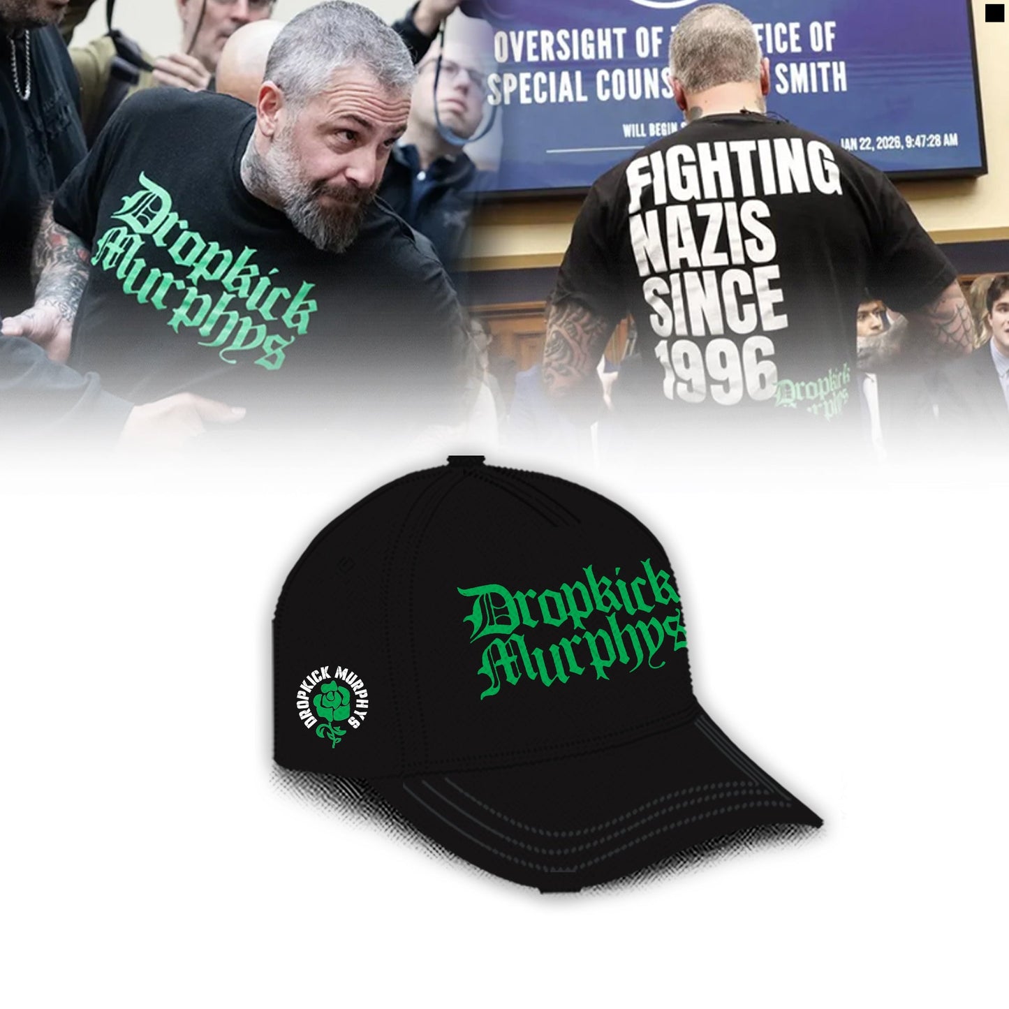 Dropkick Murphys 2026 Limited Edition Black Hoodie