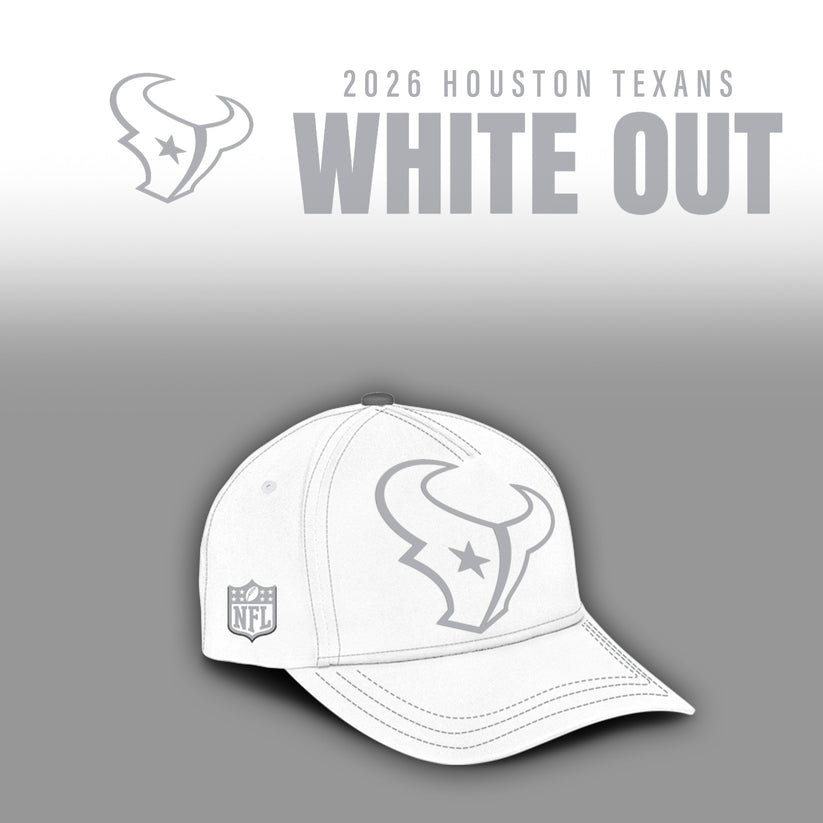 Houston Texans 2026 Winter White Out Combo T-Shirt