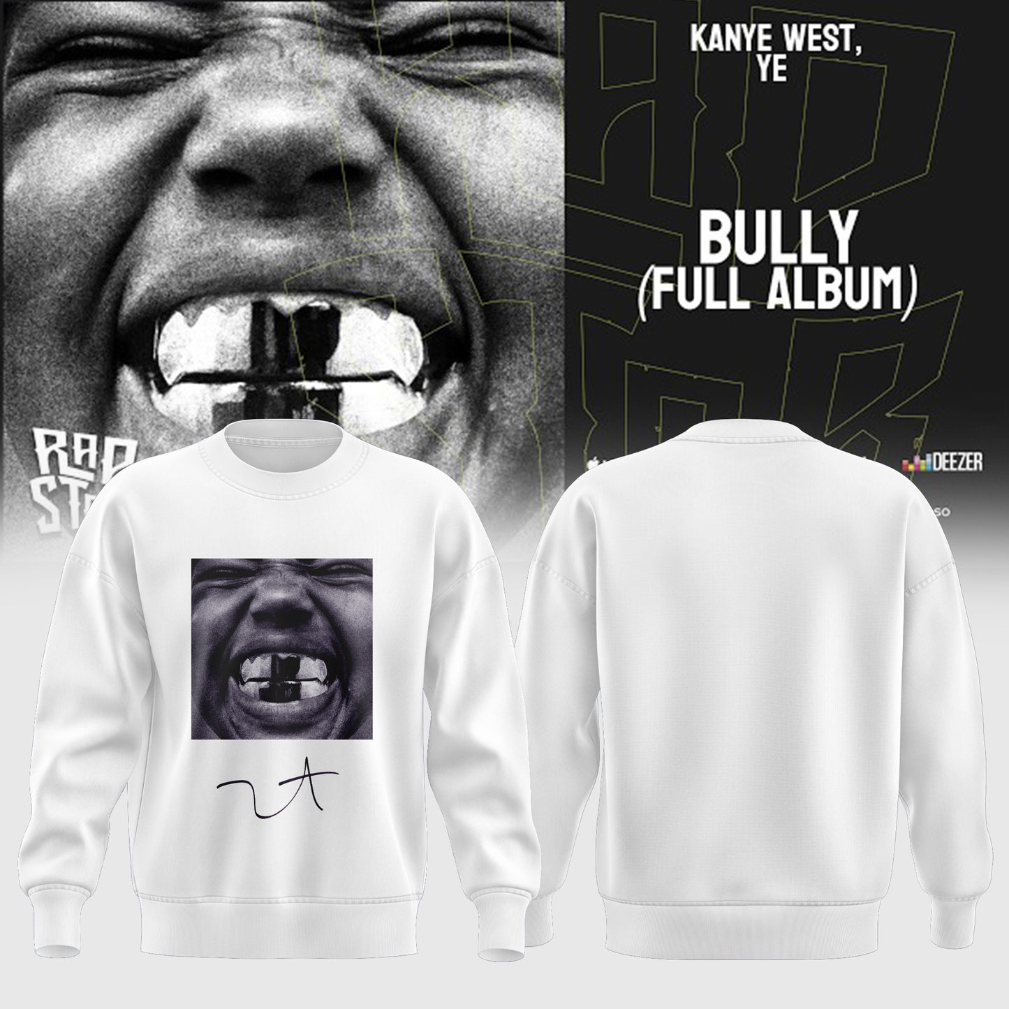 SWEATSHIRT -2026 Ye Live Concert Tour