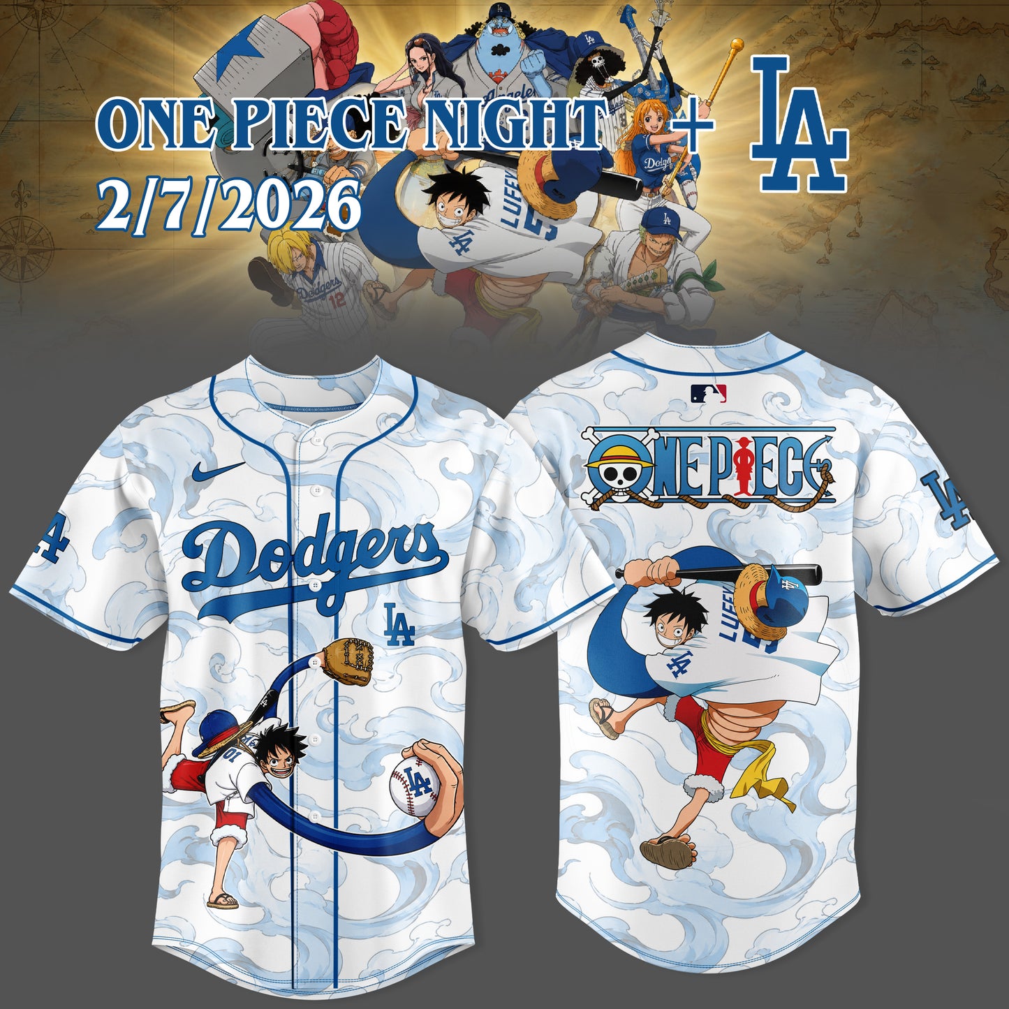 One Piece Night x Los Angeles 2026 Edition Jersey