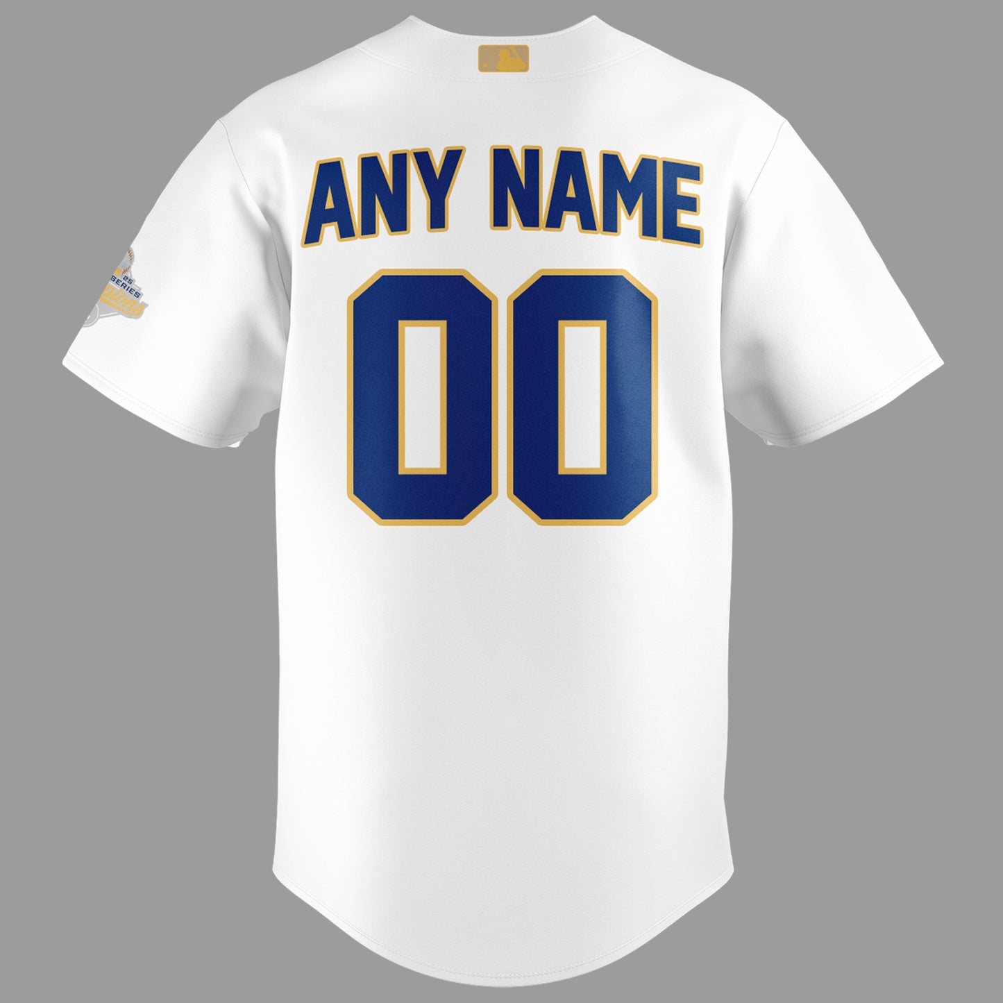 Los Angeles Dodgers 2026 Gold Collection Stadium Jersey Custom Name and Number