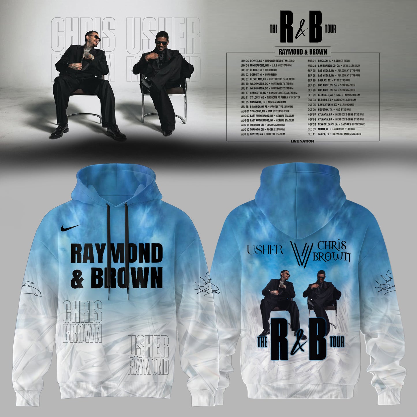 The R&B Tour 2026 Edition Hoodie