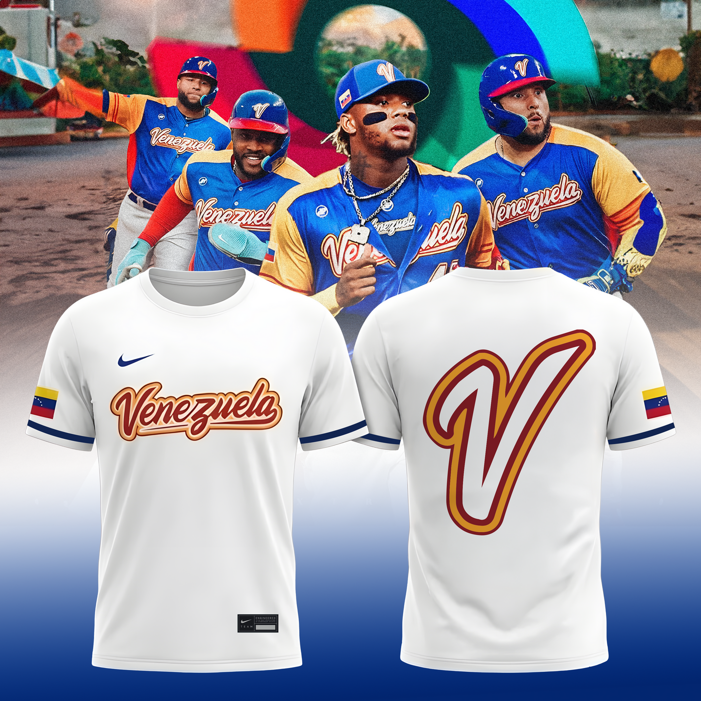 Venezuela Baseball 2026 World Baseball Classic TShirt