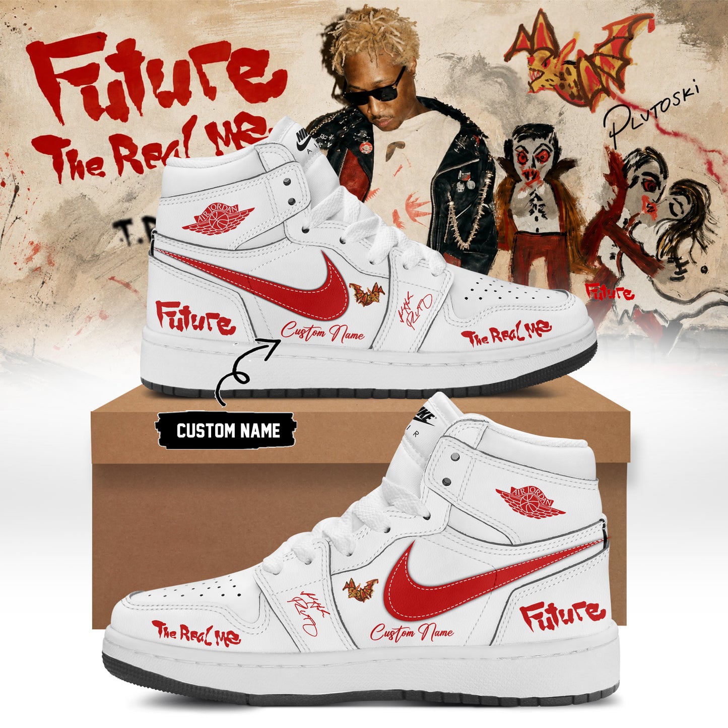 Future ” THE REAL ME ” Signature Limited Edition – Shoes 6