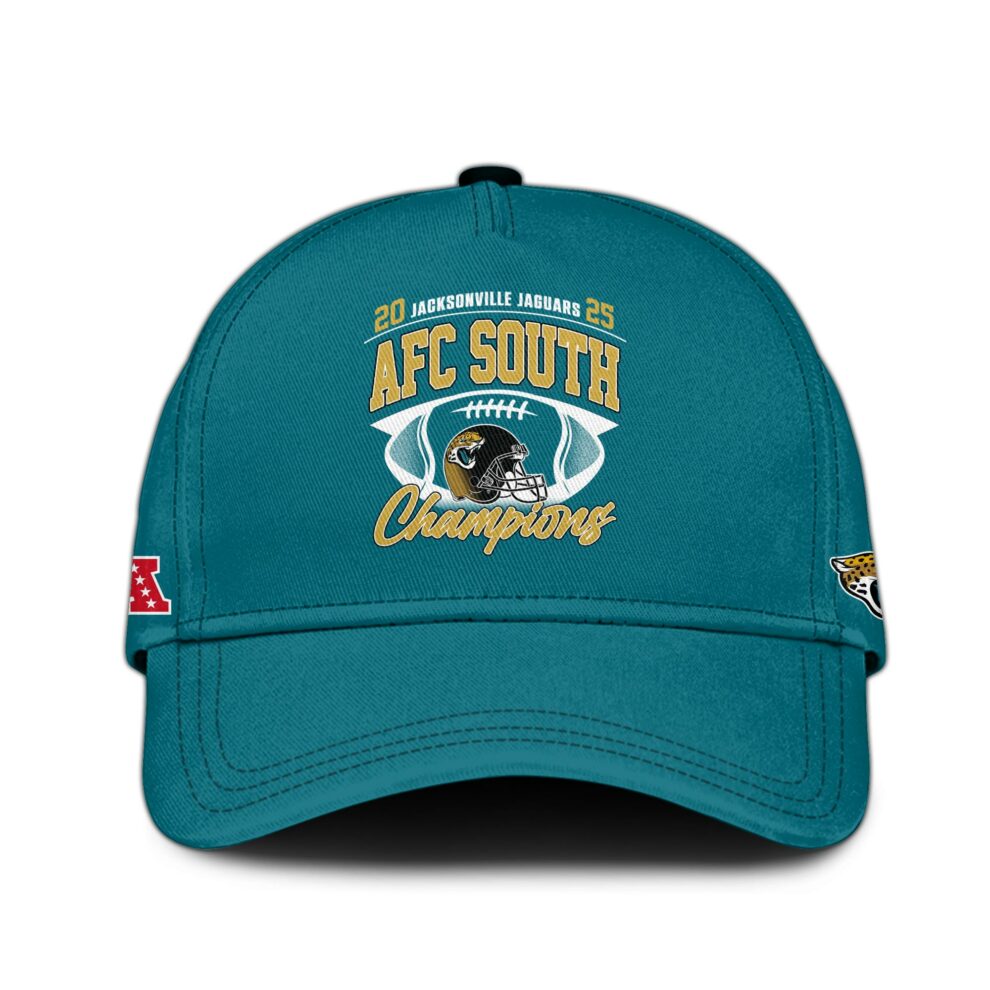 Jacksonville Jaguars 2025 AFC South Champions T-shirt