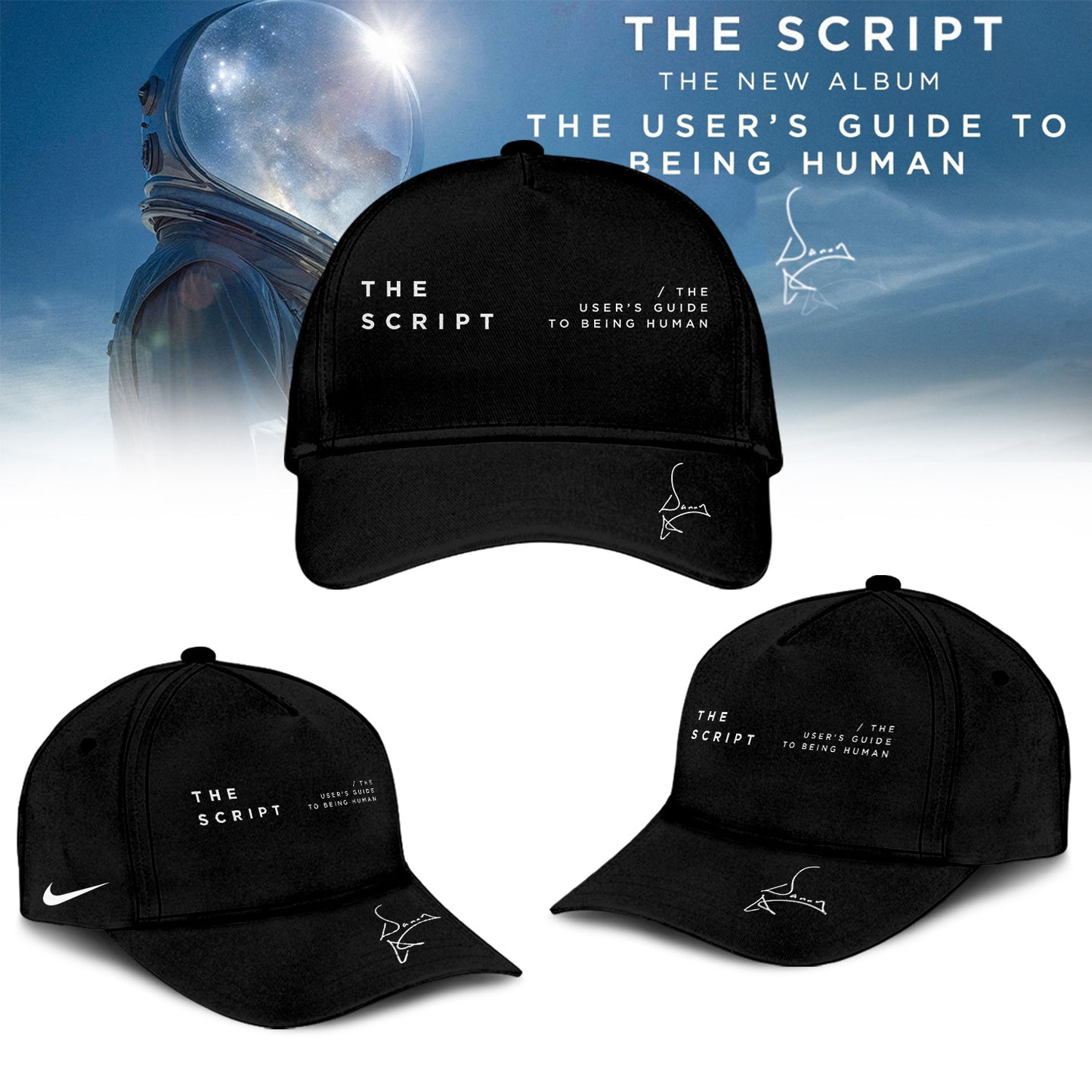 The Script ”The User’s Guide To Being Human” Album Limited Edition Signature – Hoodie