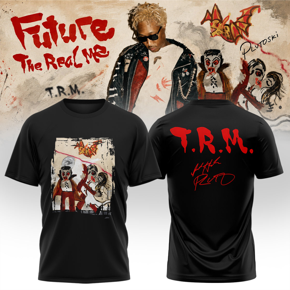 Future ” THE REAL ME ” Signature Limited Edition – T-shirt