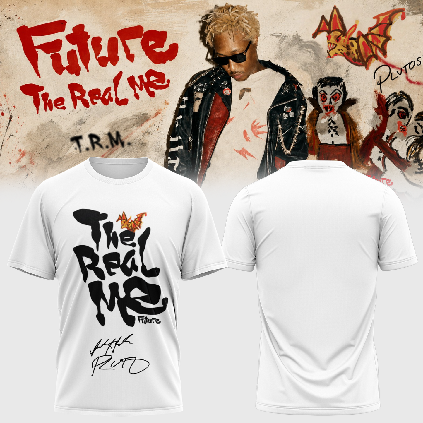 Future ” THE REAL ME ” Signature Limited Edition – T-shirt