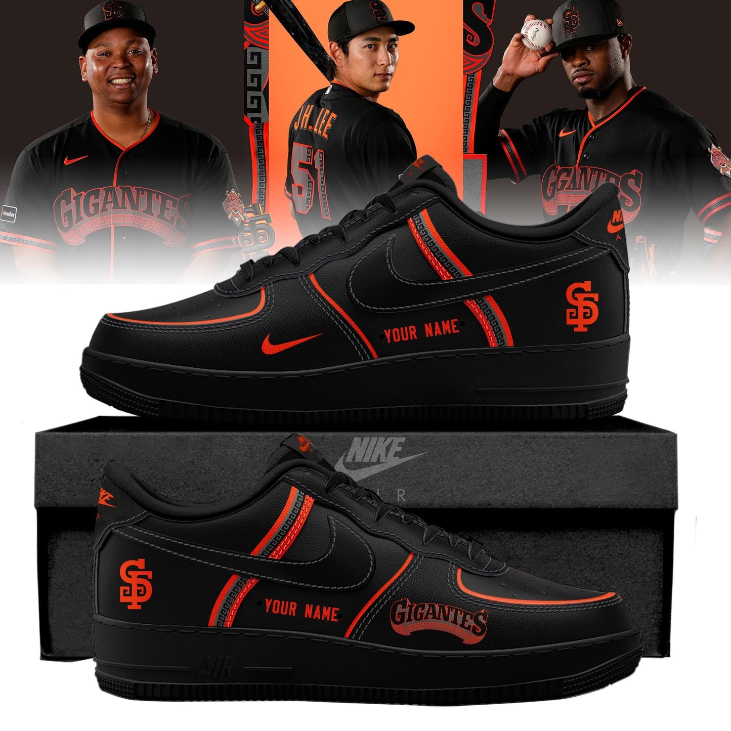 San Francisco Giants - GIGANTE🔥- Shoes
