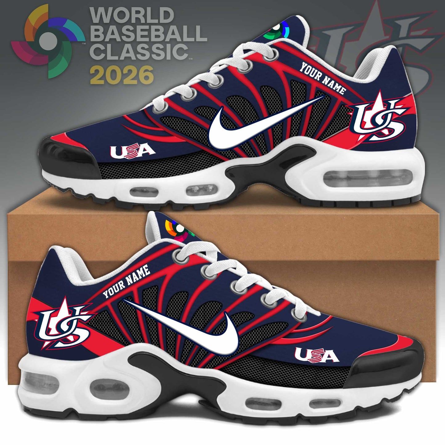 USA World Baseball Classic Shoes Limited Edition Ver 2