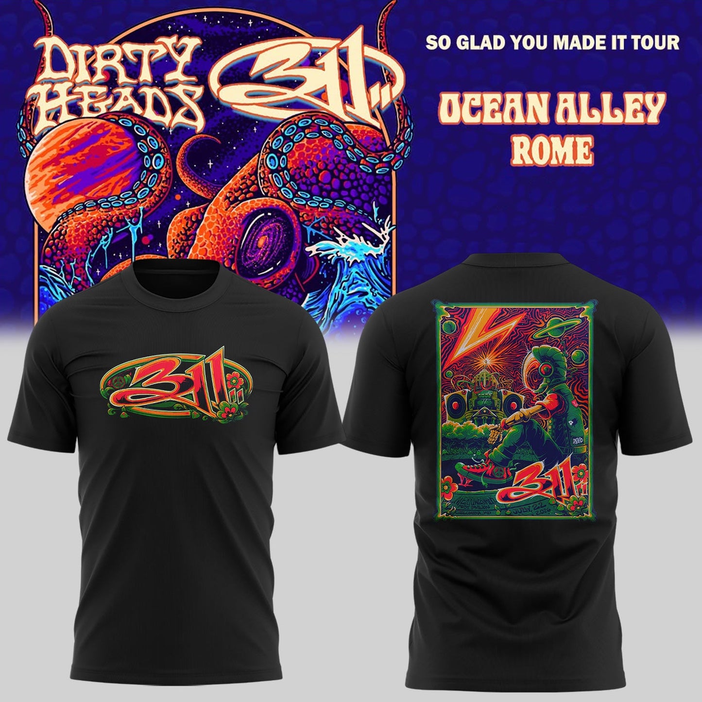 Limited Edition So Glad You Made It Tour 2026 Tshirt 2
