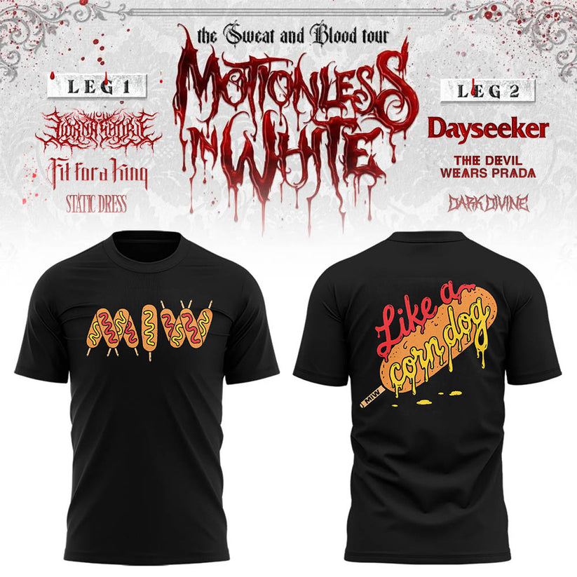 Limited Edition The Sweat & Blood Tour 2026 Tshirt 6