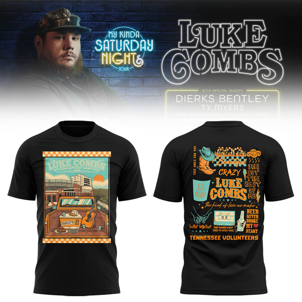 Limited Edition “My Kinda Saturday Night Tour” at Neyland Stadium Tshirt