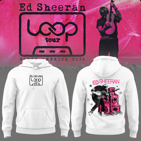 Ed Sheeran “North American Loop Tour 2026” Hoodie 14