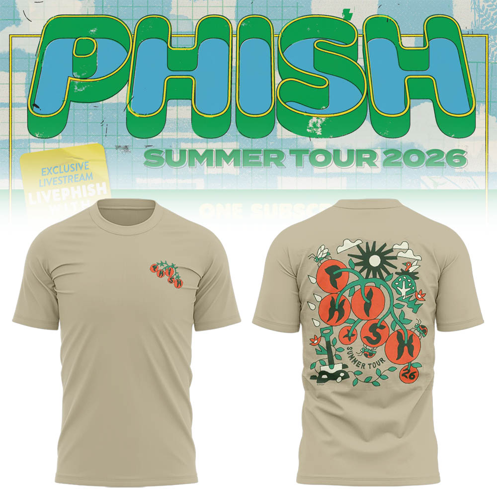 Limited Edition Summer Tour 2026 🎸🐠 Shirt 11