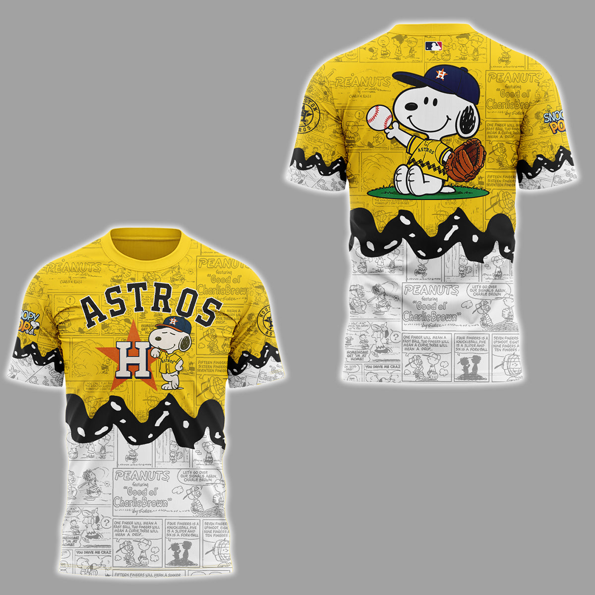 Astros x Peanuts Night ⚾🐶 T-Shirt