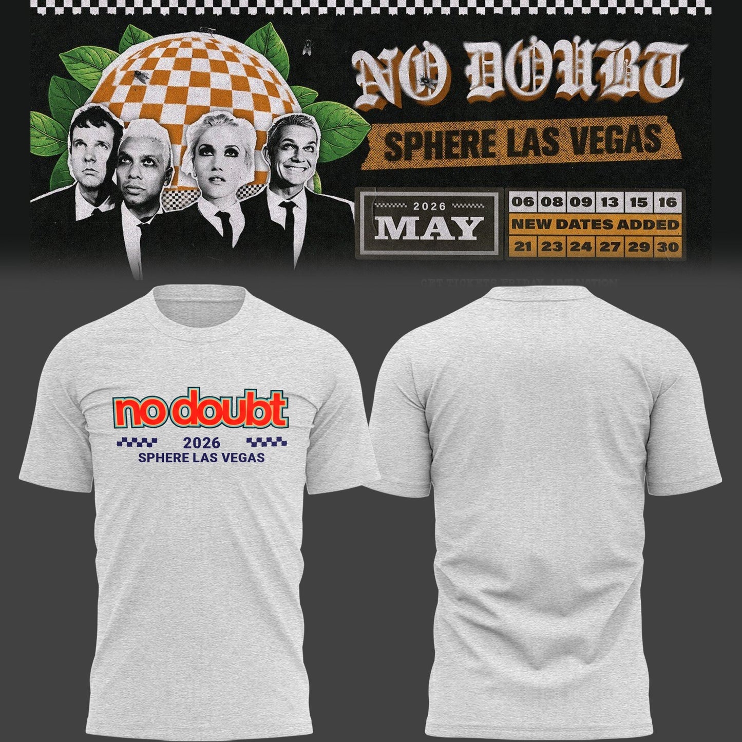 Limited Edition N. Doubt Live at Sphere 2026 Shirt-PU26050837