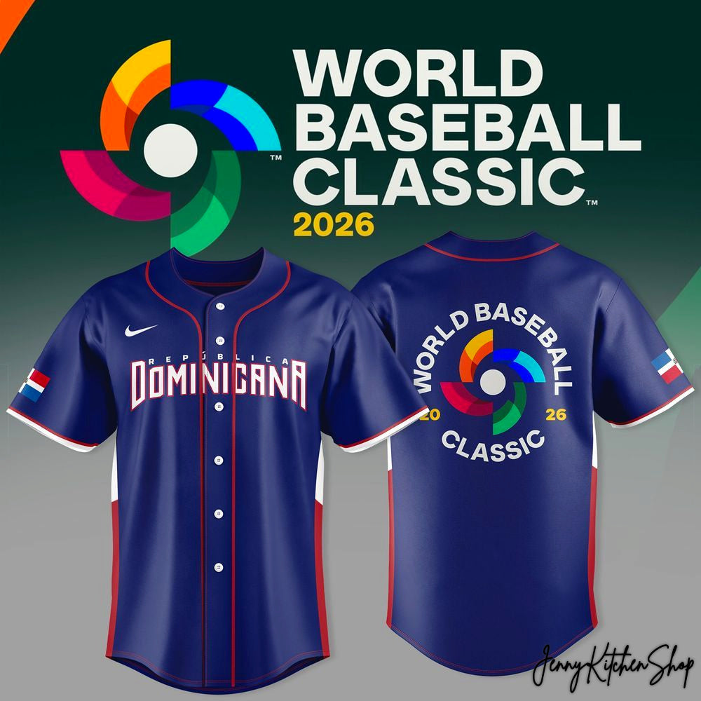 Dominican Republic World Baseball Classic 2026 Jersey