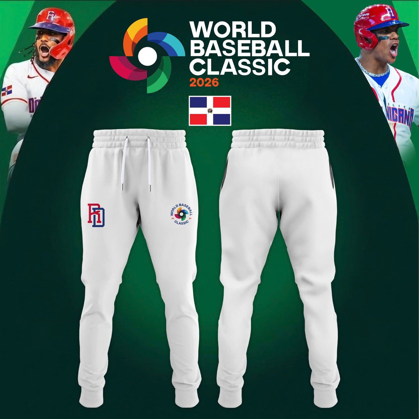 Dominican Republic Baseball Team 2026 World Baseball Classic Limited Hoodie