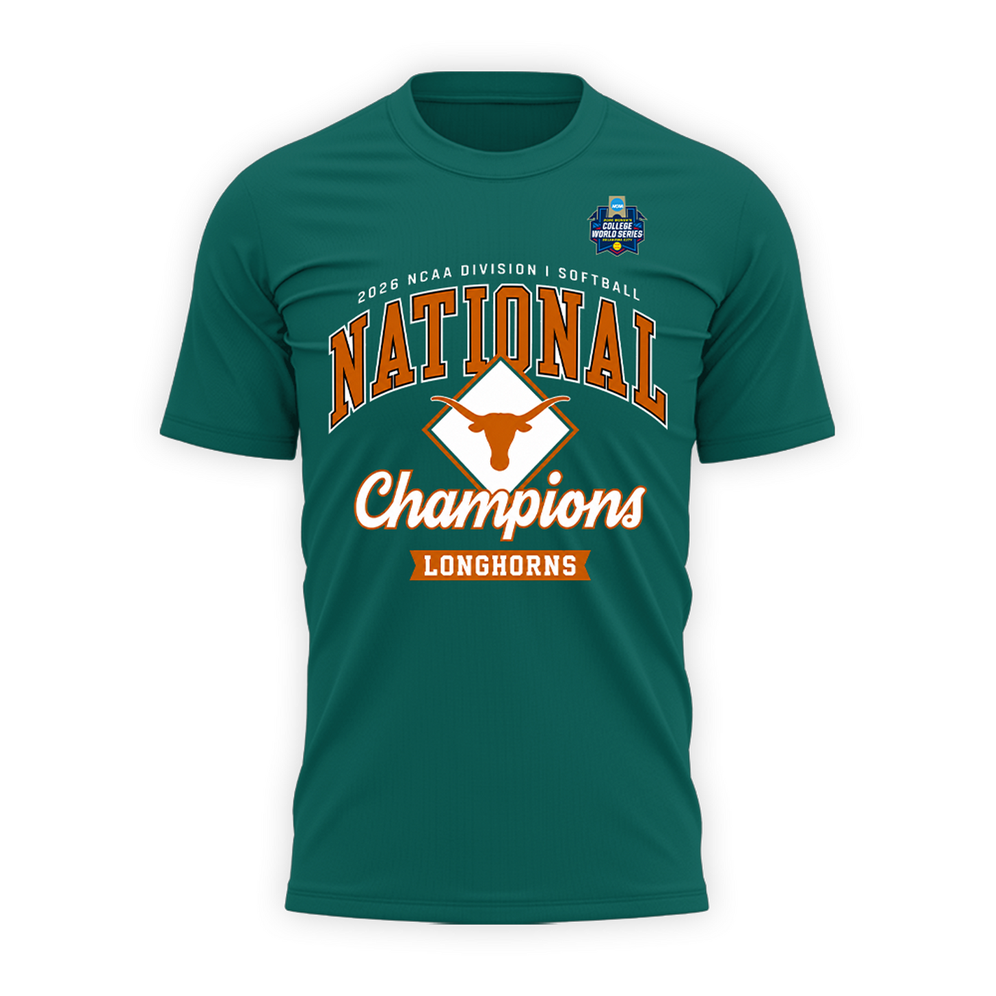 Limited Edition Longhorns 2026 Softball National Champions T-Shirt