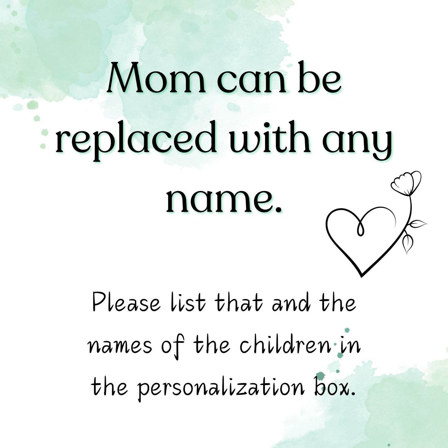 Personalized Mothers Day Gift, Sign for Mom, Gift for Mom, Grandma Gift for Kids, Birthday Gift for Mom or Grammy, Rustic Wood Sign for Mom