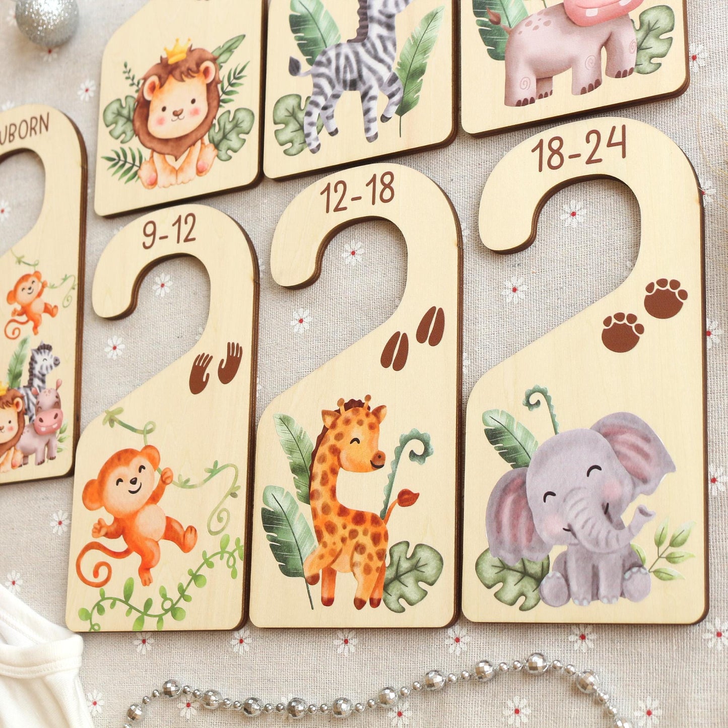 Baby Closet Dividers, Animals Baby Clothes Dividers, Baby Clothes Organisation, Infant Clothes Hangers, Baby Shower Gift