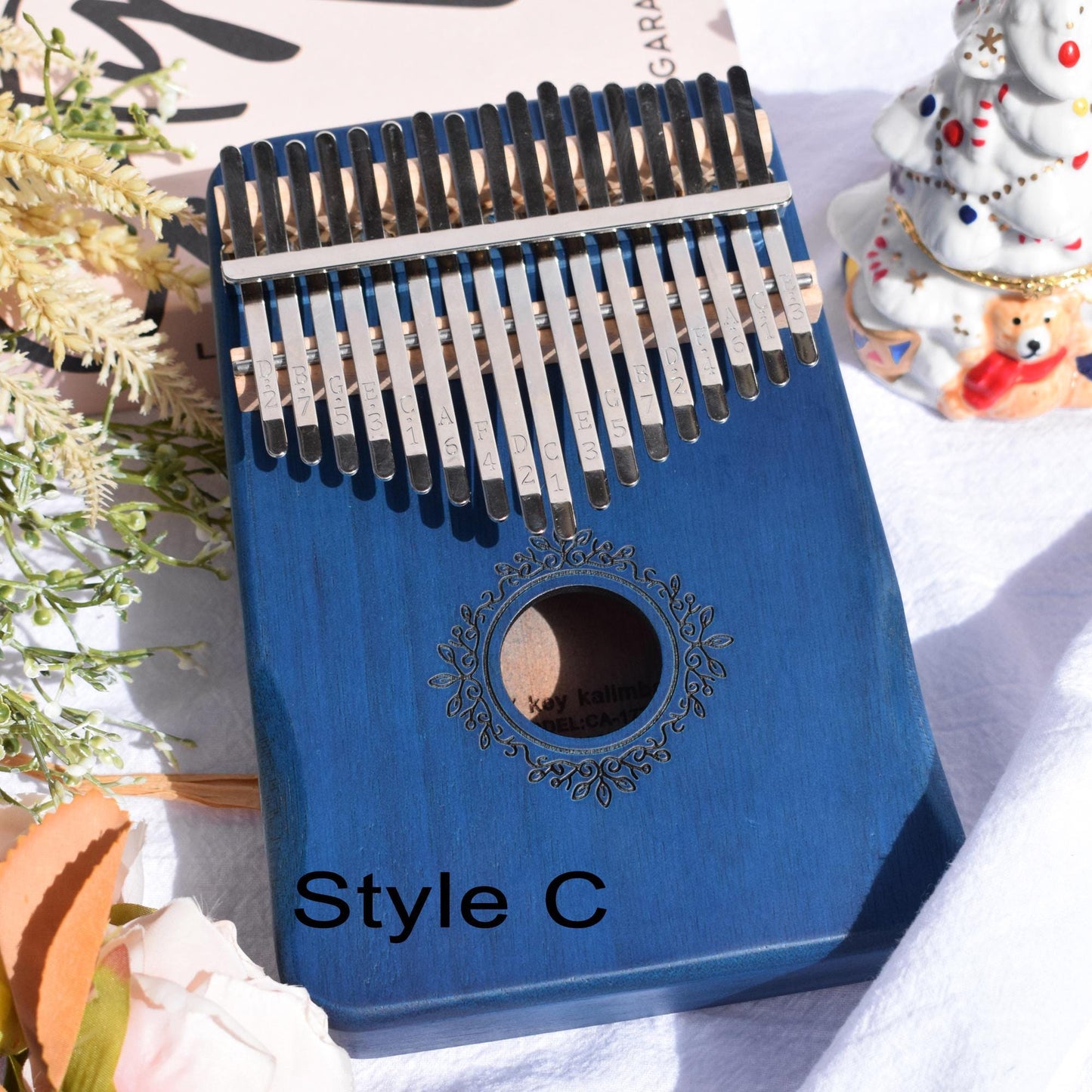 17-Key Personalized Kalimba | African Thumb Piano with Engraving | Unique Gift for Kids, Adults & Music Enthusiasts