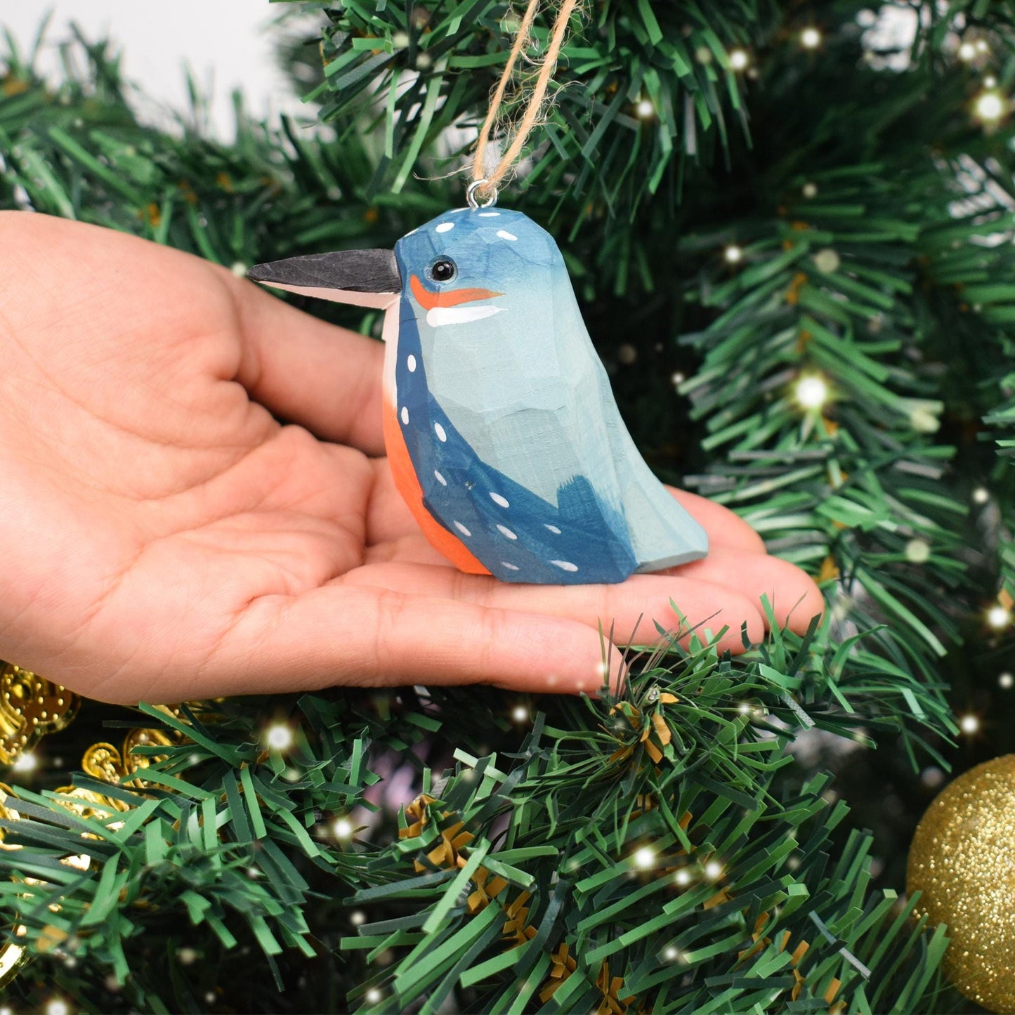 Handmade Northern Cardinal Christmas Ornament â Rustic Hanging Tree Decoration for Holiday Decor â Unique Xmas Decoration,Gift Bird lover