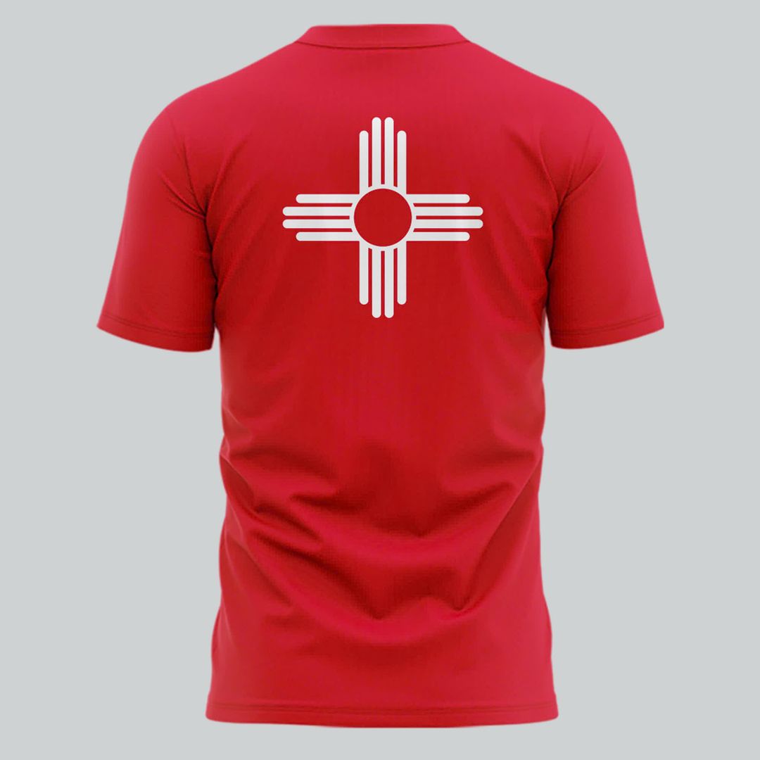 2025 "Fighting Ever Yielding Never" Red T-Shirt