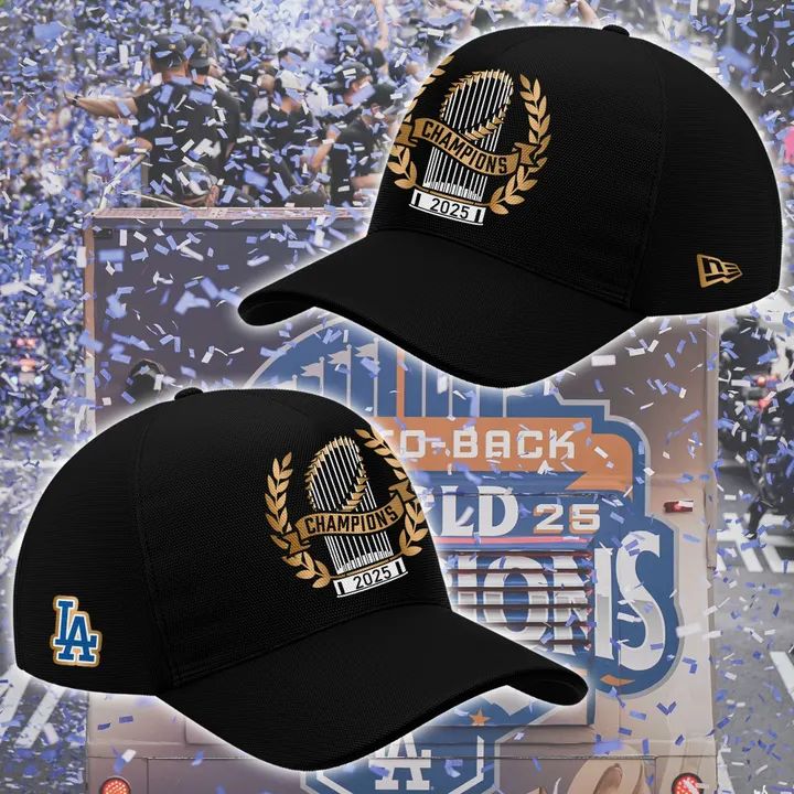 LA Dodgers 2025 World Series Champions Limited Edition Combo T-Shirt
