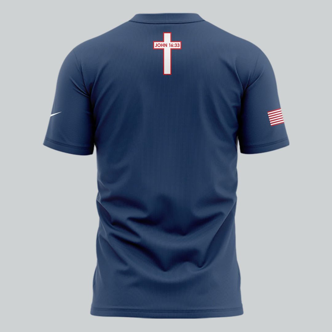 Jesus Won John 16 33 United States national baseball team Navy T-Shirt
