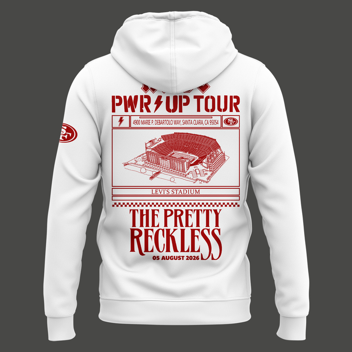 Special New San Francisco 49ers x PWR/UP TOUR ZipHoodie 2026