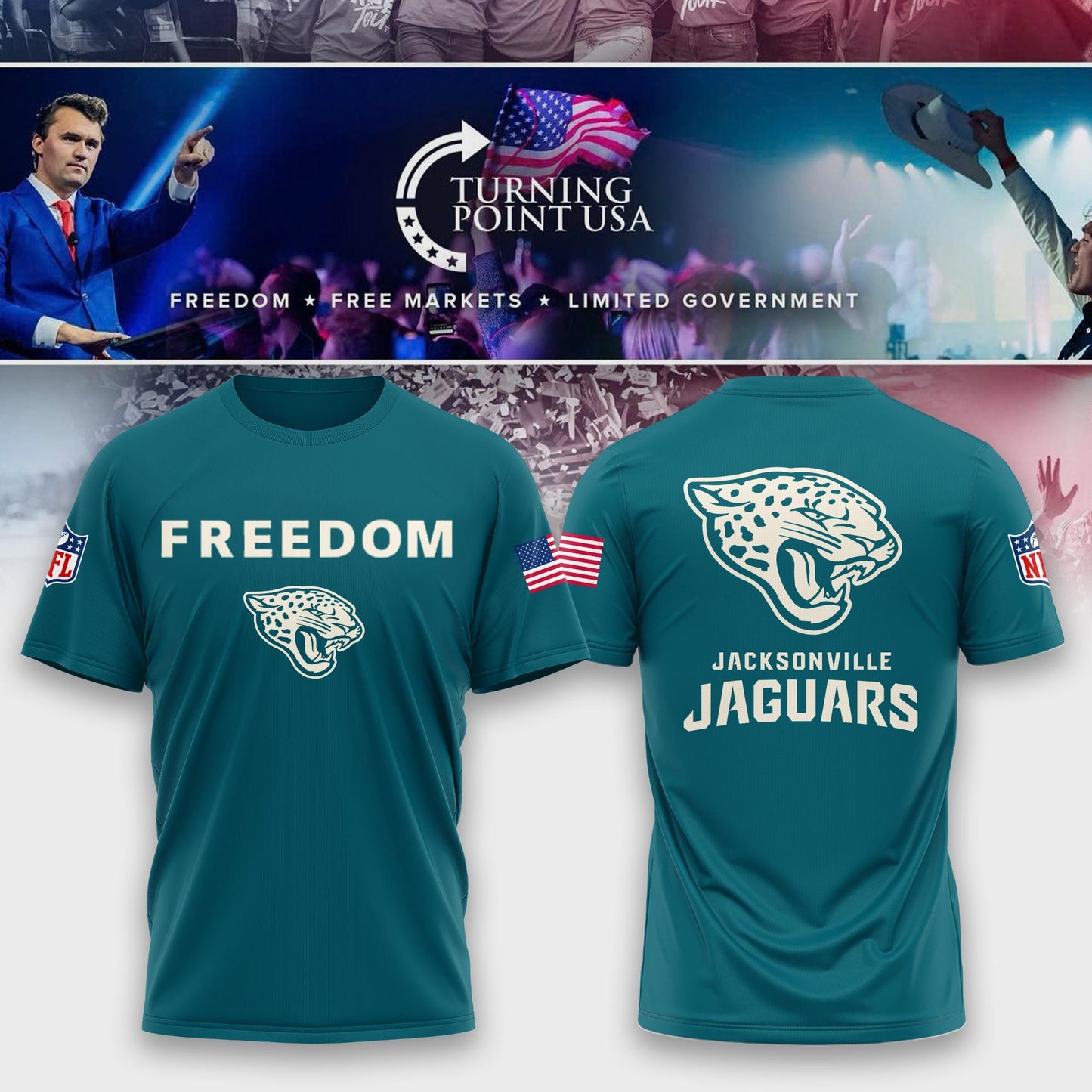 . JAX Freedom Legacy Tshirt