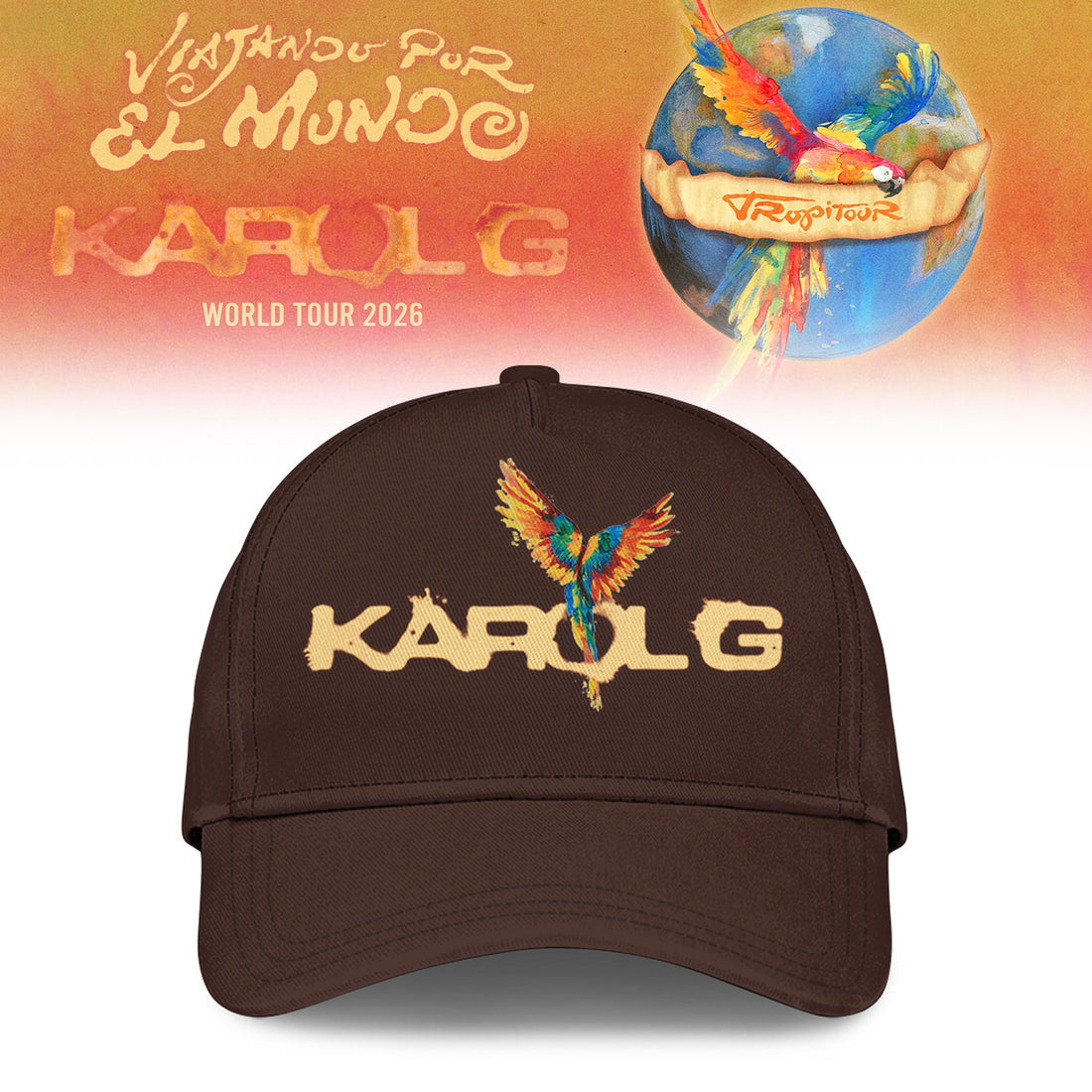 Karol G VIAJANDO POR EL MUNDO TROPITOUR ZipHoodie