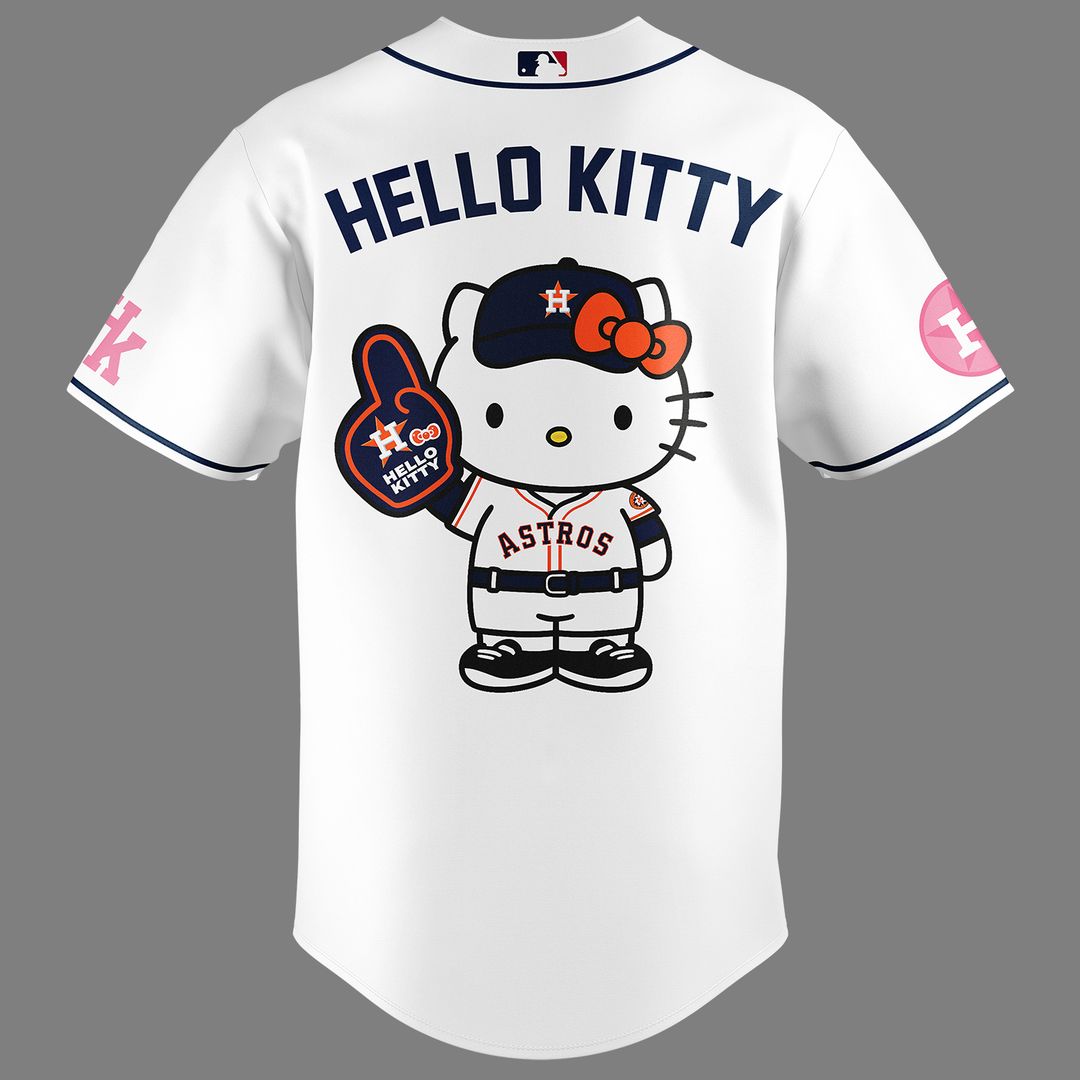 Hello Kitty Night x Houston Astros limited edition 2026 Jersey