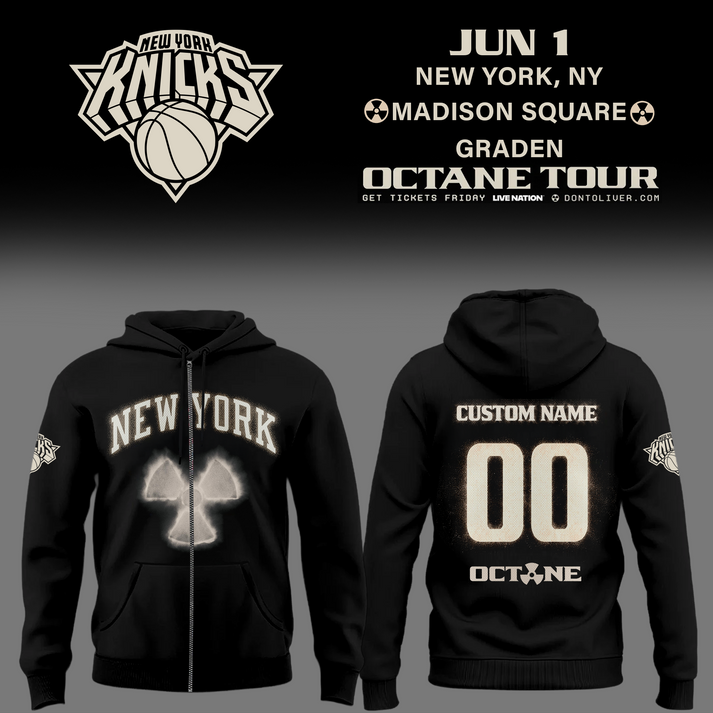 NY Knicks - DON TOUR 2026 Limited Edition Zip Hoodie