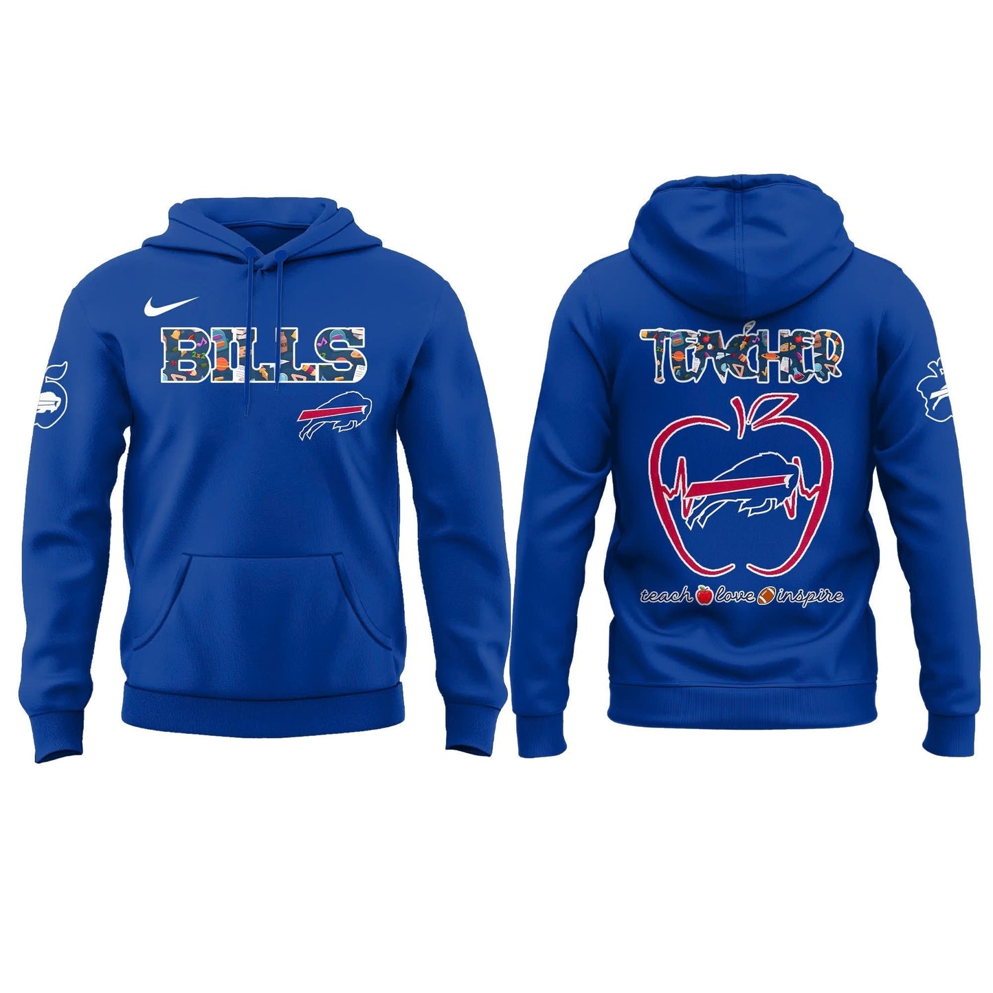 Buffalo Bills TEACHER NIGHT Hoodie