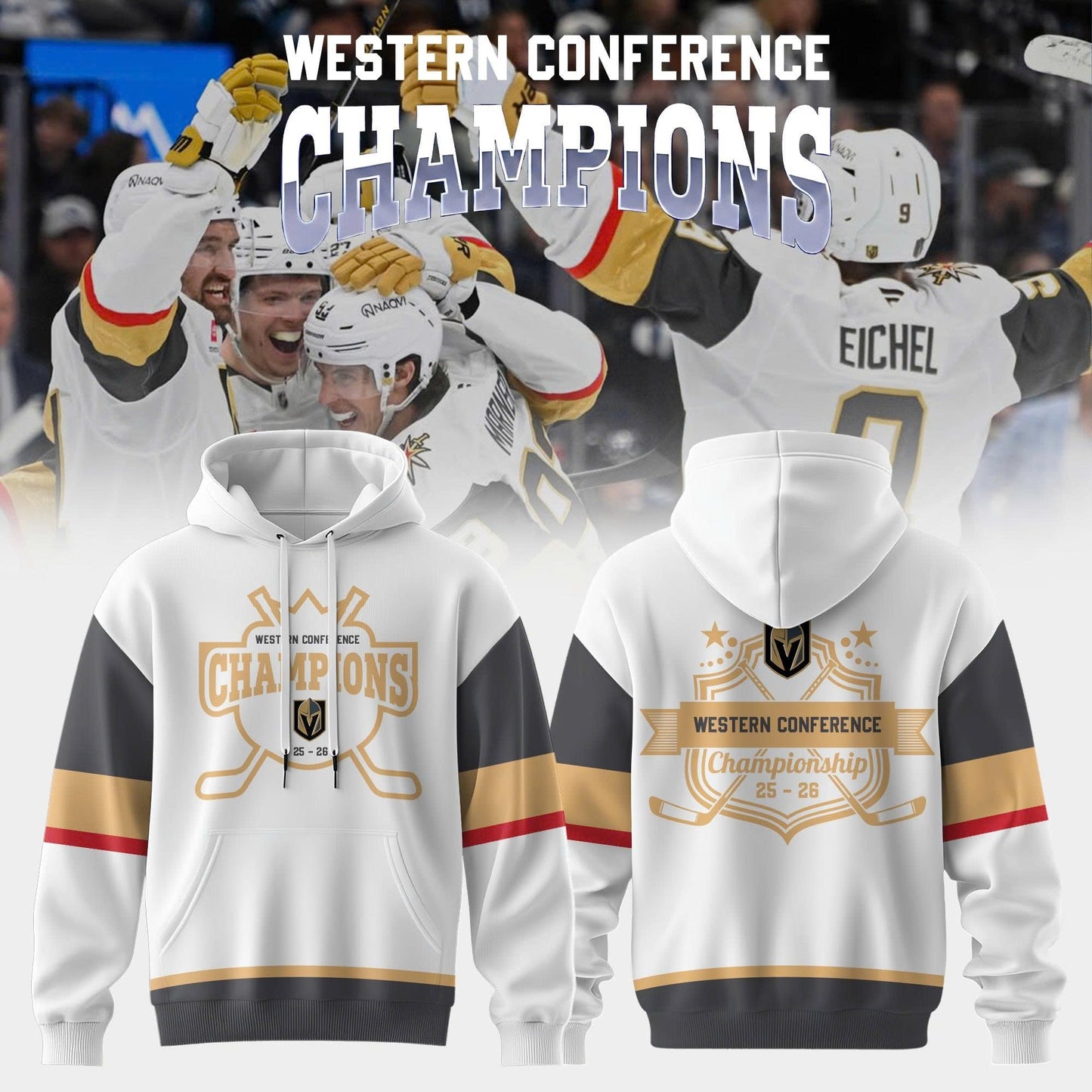 .Western Conference Champions 25–26 Hoodie