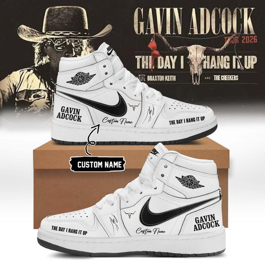 ,,Gavin Adcock ”The Day I Hang It Up Tour 2026” Signature – Shoes 5