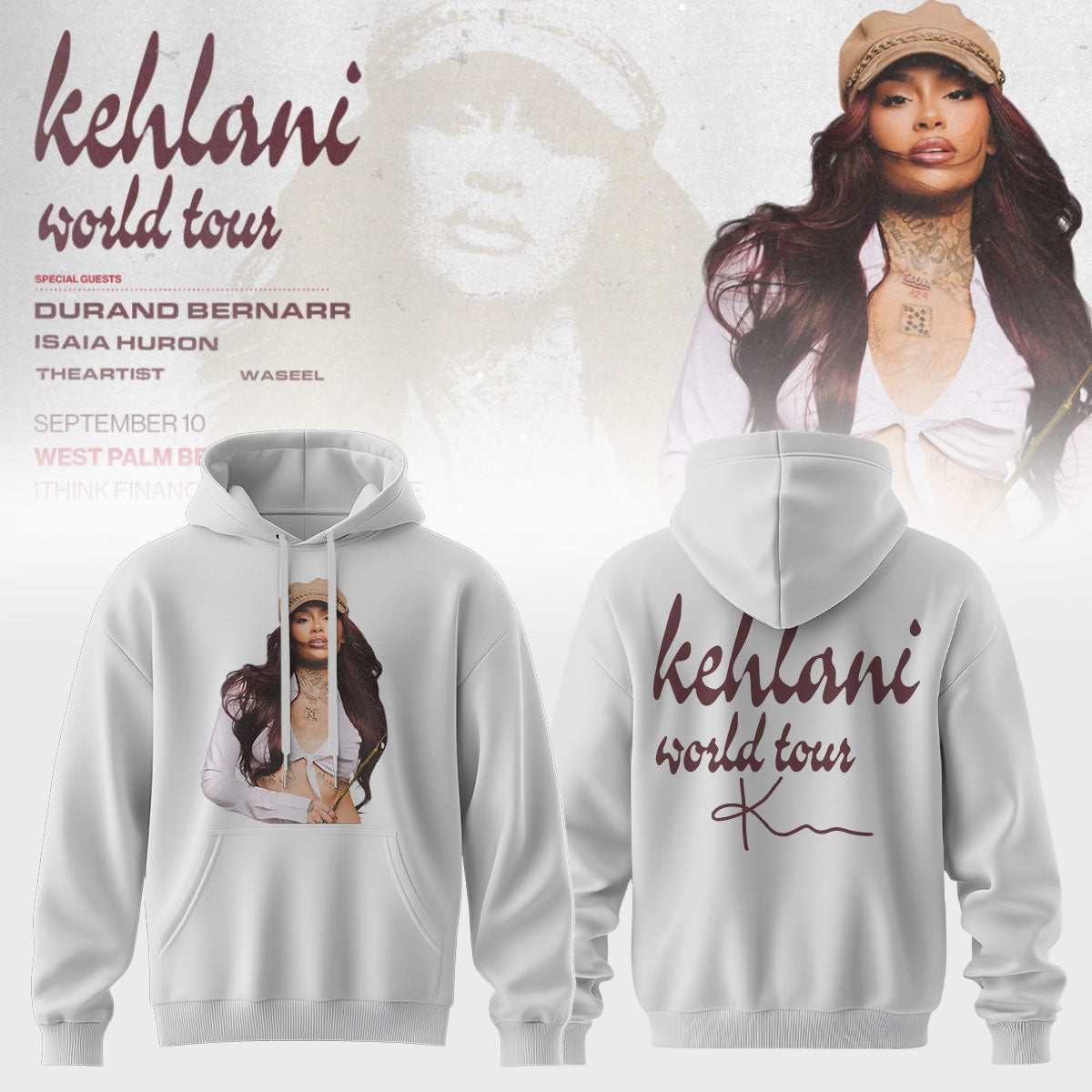 _Kehlani World Tour 2026 Limited Edition Signature – Hoodie