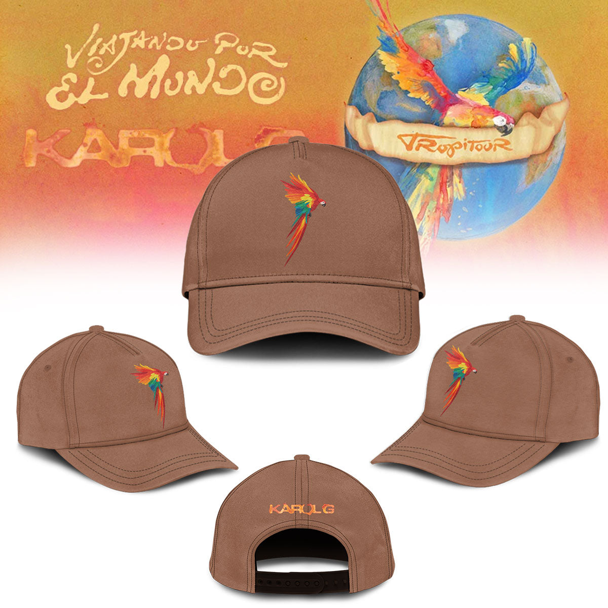 ,Karol G ” Viajando por el Mundo Tropitour ” Signature Limited Edition – Hoodie