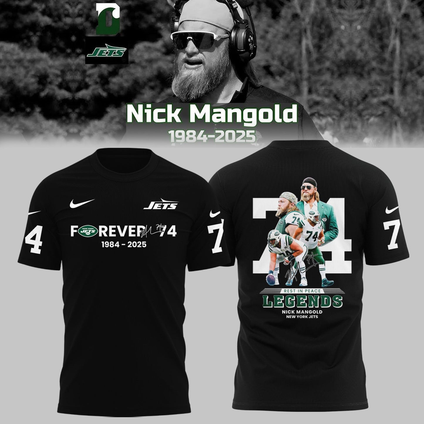 Rest In Peace – Forever 74 Nick Mangold