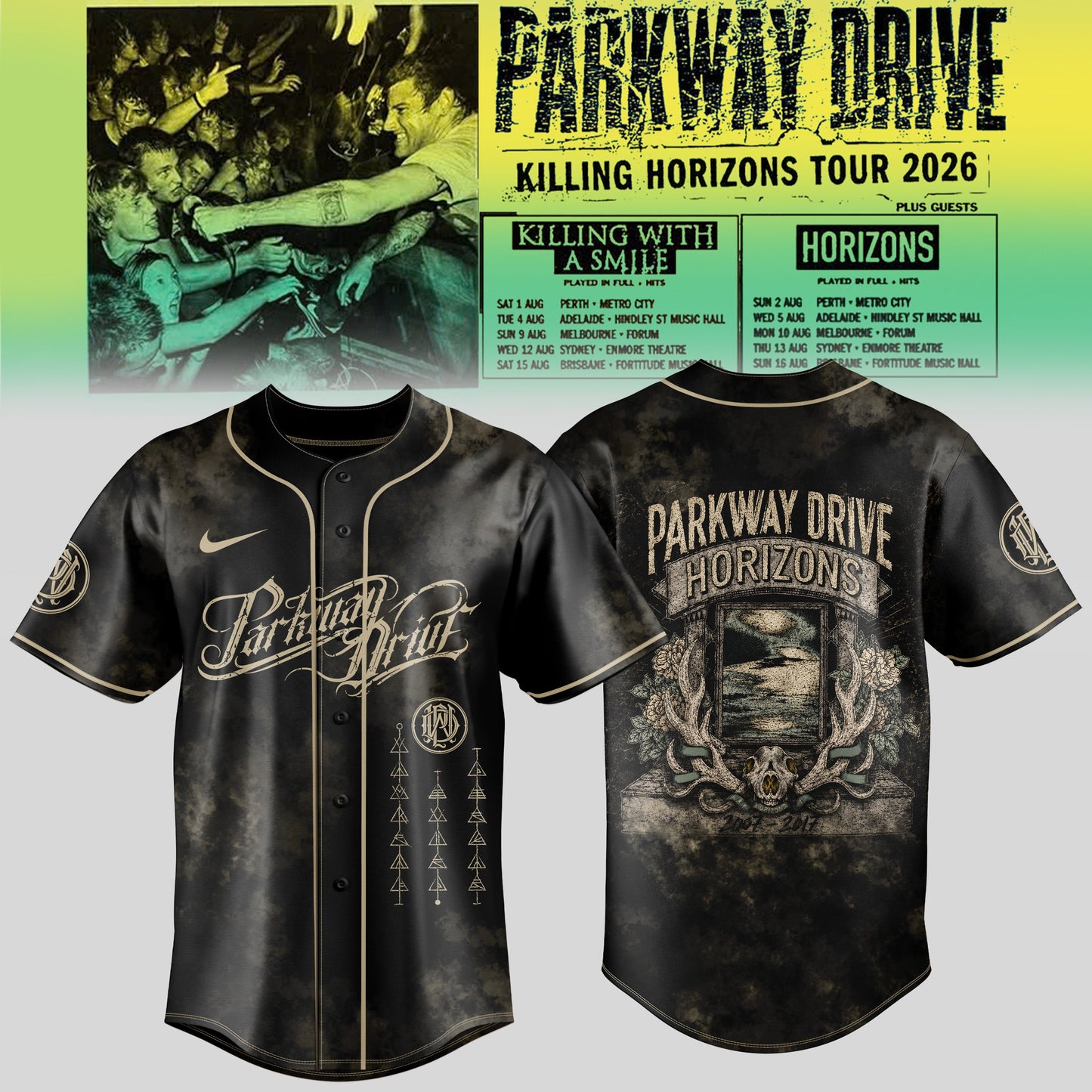 Parkway Drive Gold Edition Jersey
