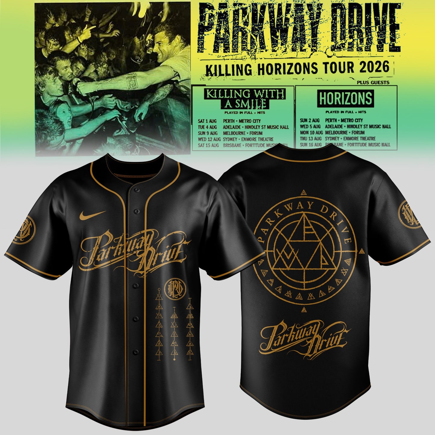 Parkway Drive Gold Edition Jersey