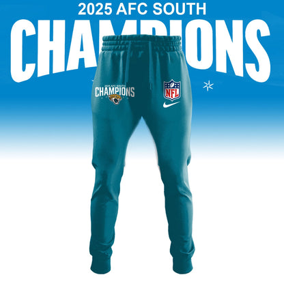 Jacksonville Jaguars 2025 AFC South Division Champions Limited Edition Shirt