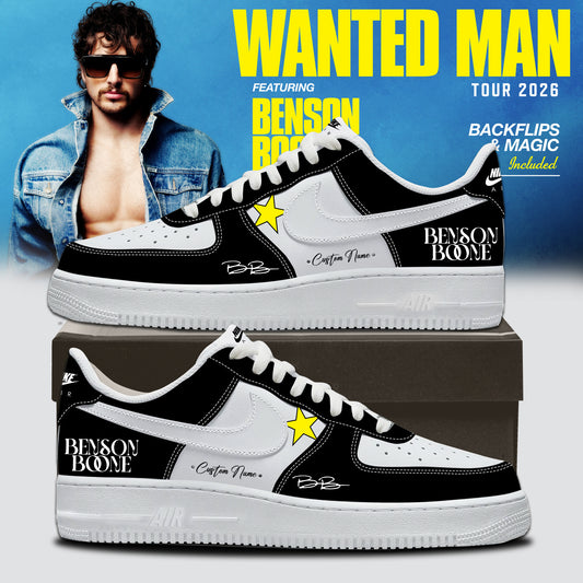 Benson Boone Wanted Man signed Shoes 16